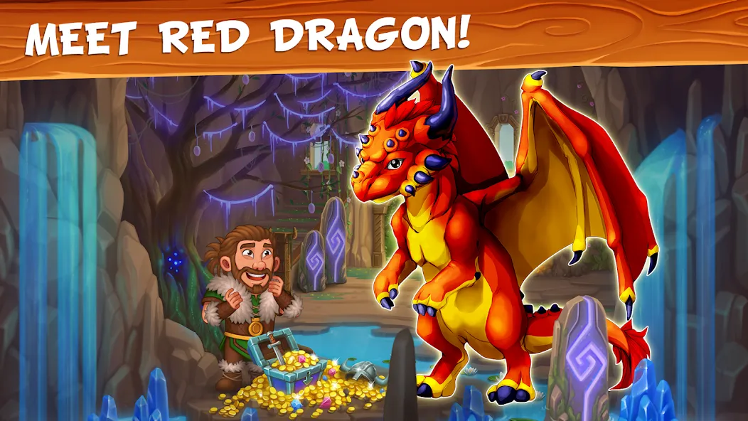 Vikings and Dragon Island Farm screenshot 1