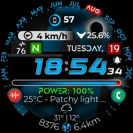 Watch Face CUE161 screenshot 10