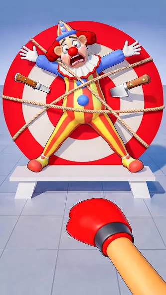 Crazy Clown Punch Man Game screenshot 1