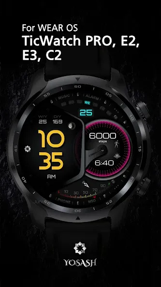 W305 Artistic Watch Face screenshot 7