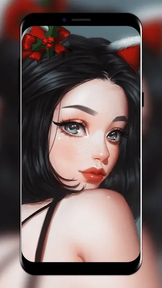 Live Glitter Girly Wallpaper screenshot 2