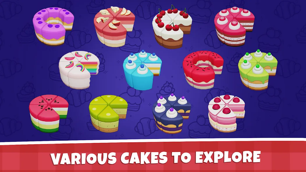 Cake Sort - Color Puzzle Game screenshot 8