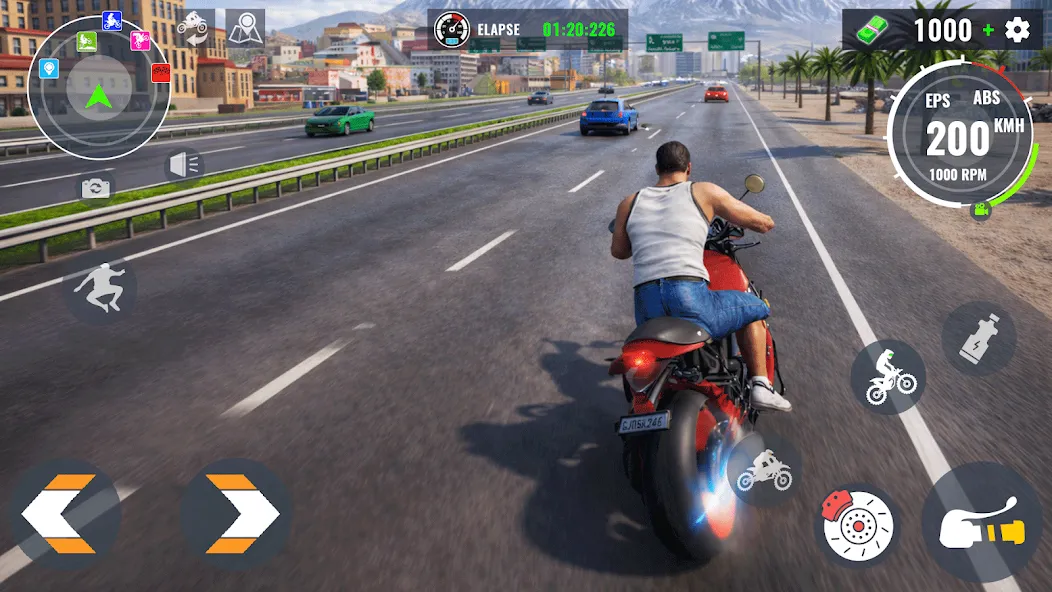 Extreme Bike Wheelie Gangster screenshot 5