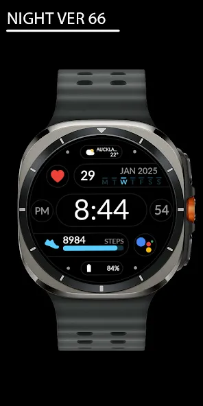 Night ver 66 - watch face screenshot 1