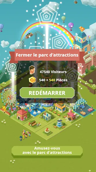 Merge Tycoon: 2048 Theme Park screenshot 6