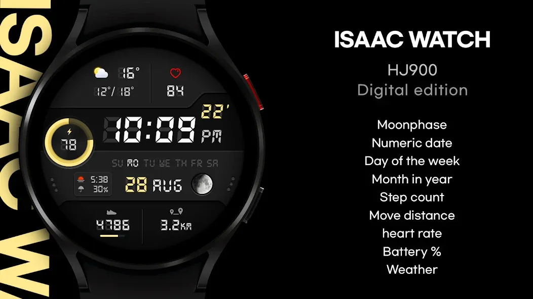 ISAAC WATCH HJ900 screenshot 4
