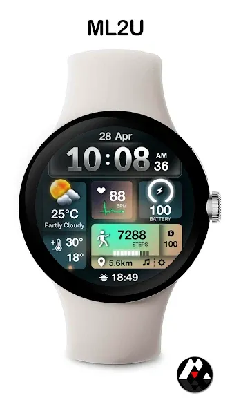 ML2U 241 Watch Face screenshot 24