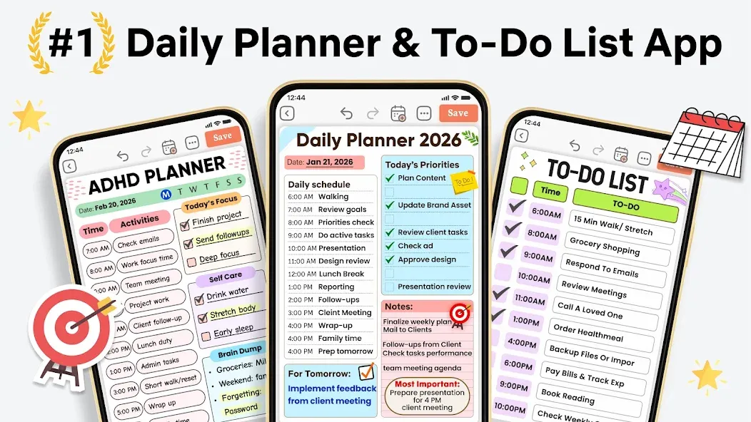Daily Planner, To Do List screenshot 1