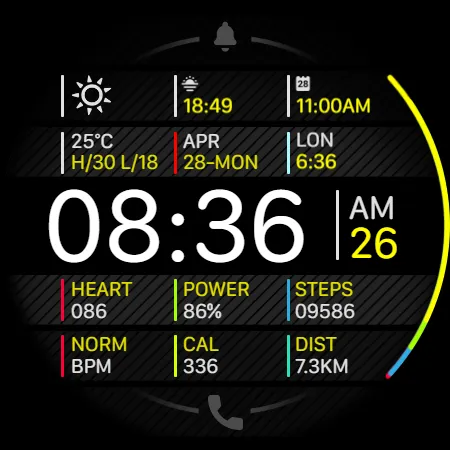 PUSH Watch Face screenshot 33