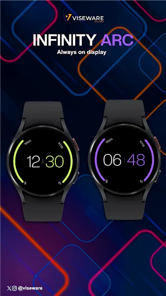 Infinity Arc - Watch Face screenshot 3