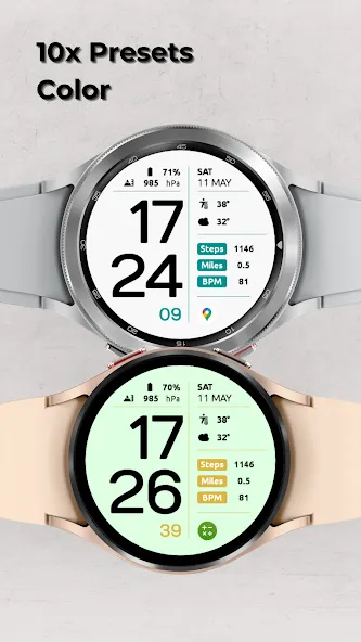 EXD043L: Digital Watch Face screenshot 3