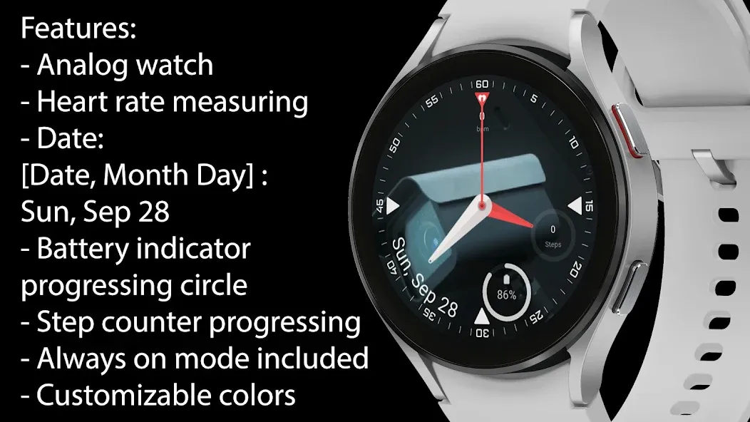 Camera Effect Watchface screenshot 2