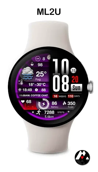 ML2U 239 Watch Face screenshot 6