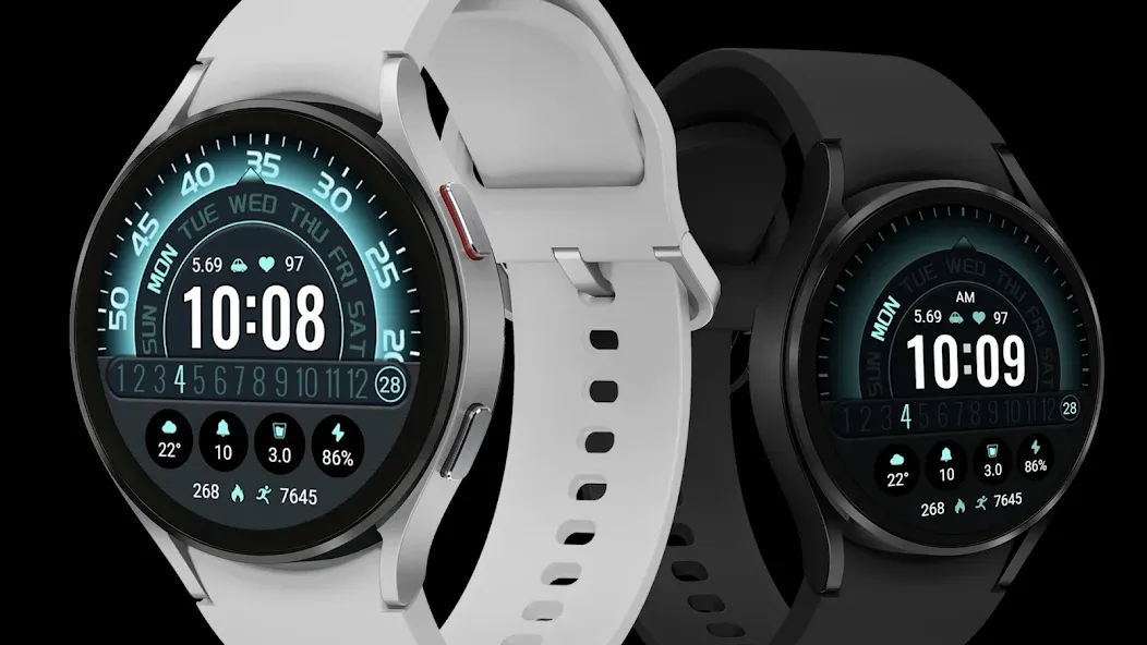 Luminous Turntable ZKin Watch screenshot 1