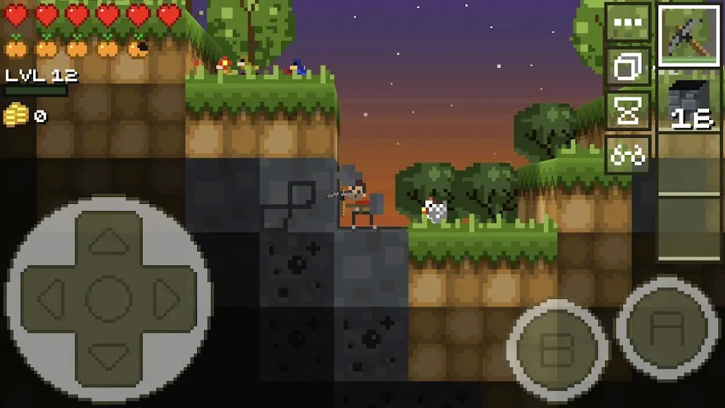 LostMiner: Build & Craft Game screenshot 1