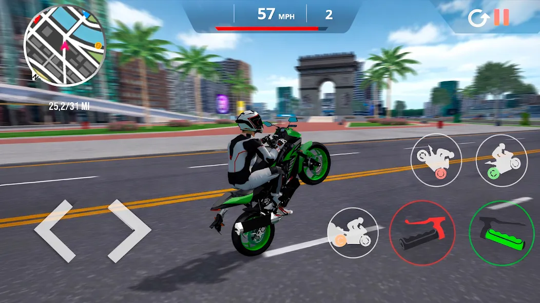 Motorcycle Real Simulator screenshot 2