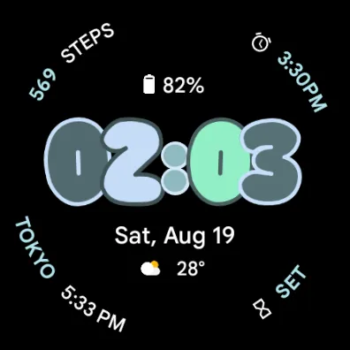 Android 14 Watch Face I screenshot 12