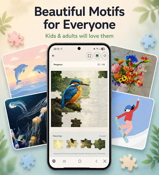 Pure Jigsaw Puzzle – ad-free screenshot 3