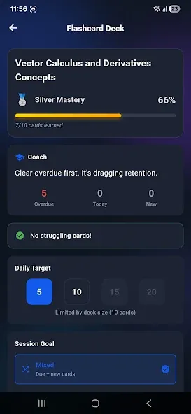 Cruxly AI Tutor Quiz Flashcard screenshot 5