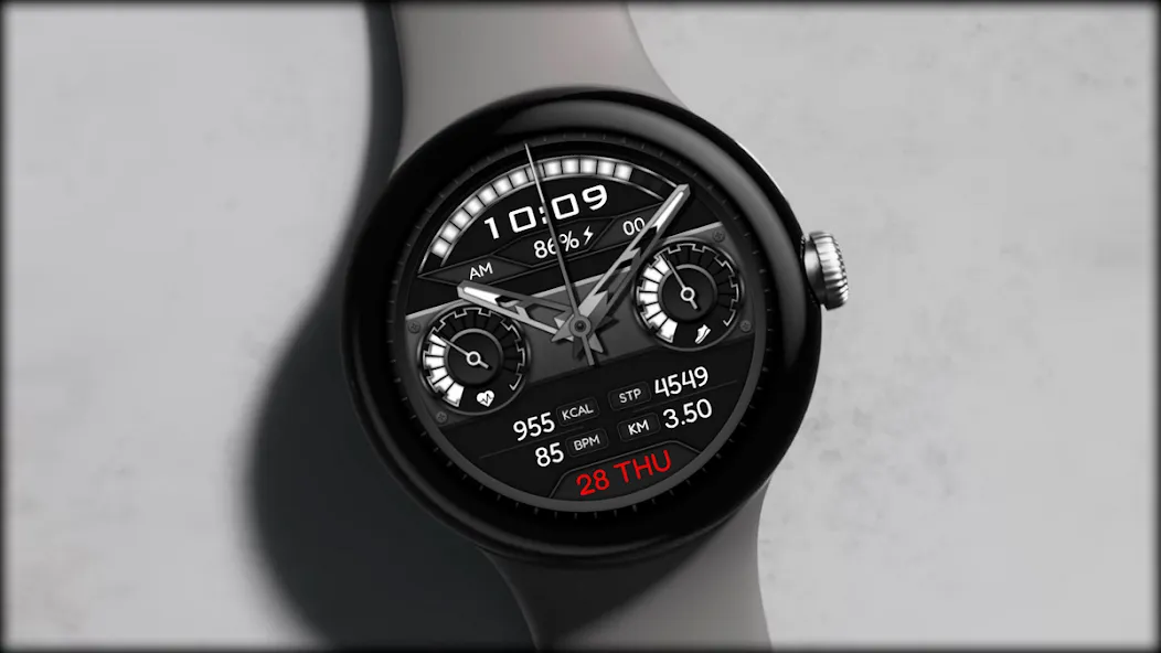 Hybrid Kanon Watch Face screenshot 1