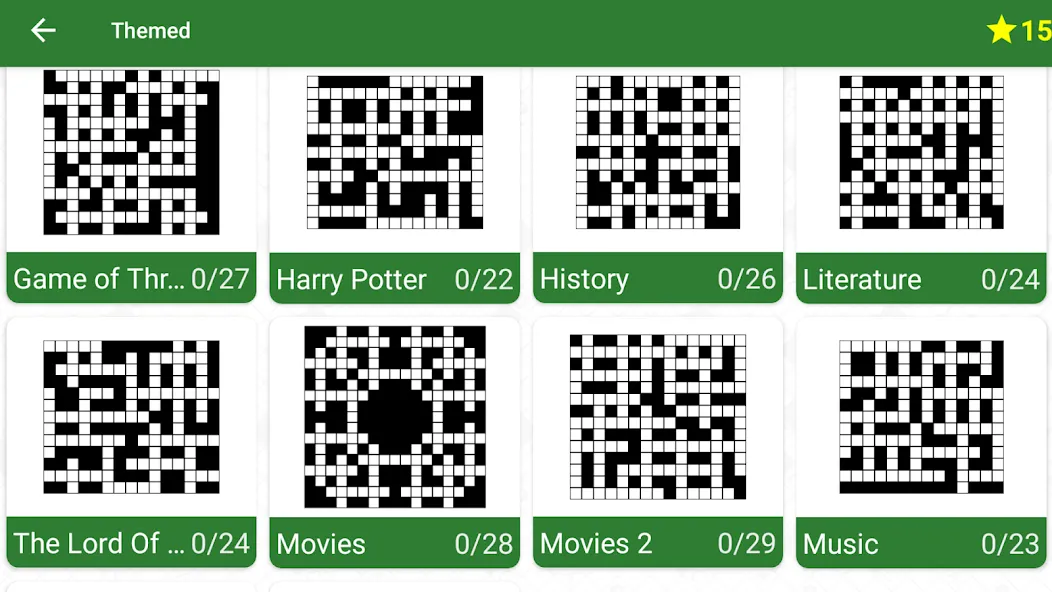 English Crossword Puzzle screenshot 7