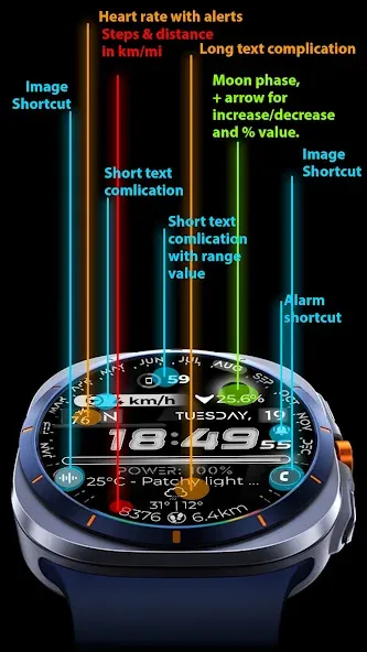 Watch Face CUE161 screenshot 2