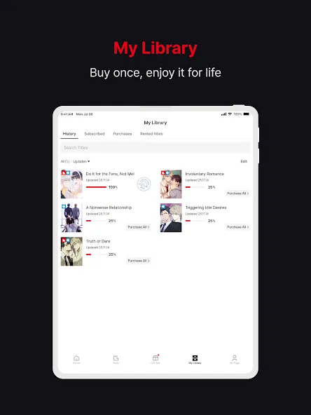 Lezhin Comics - Daily Releases screenshot 15