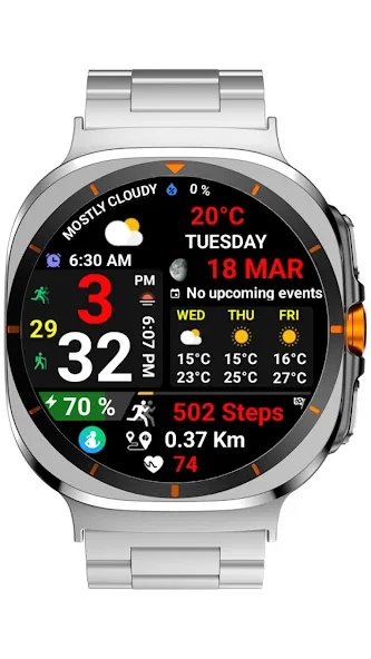 Digital Weather D Sport NTV580 screenshot 15