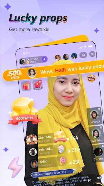 Papaya Live-Live Stream,Show screenshot 3