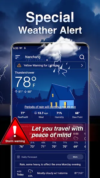 Clima: pronóstico del tiempo screenshot 1