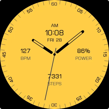 Key107 Analog Watch Face screenshot 31