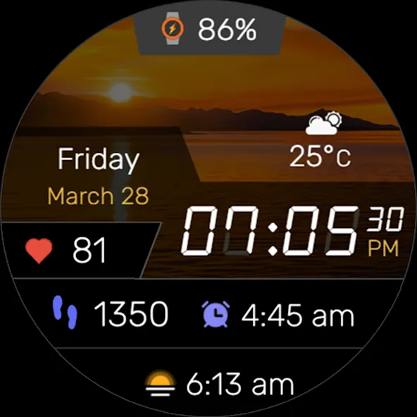 Digitec Pro Watch Face Wear OS screenshot 31