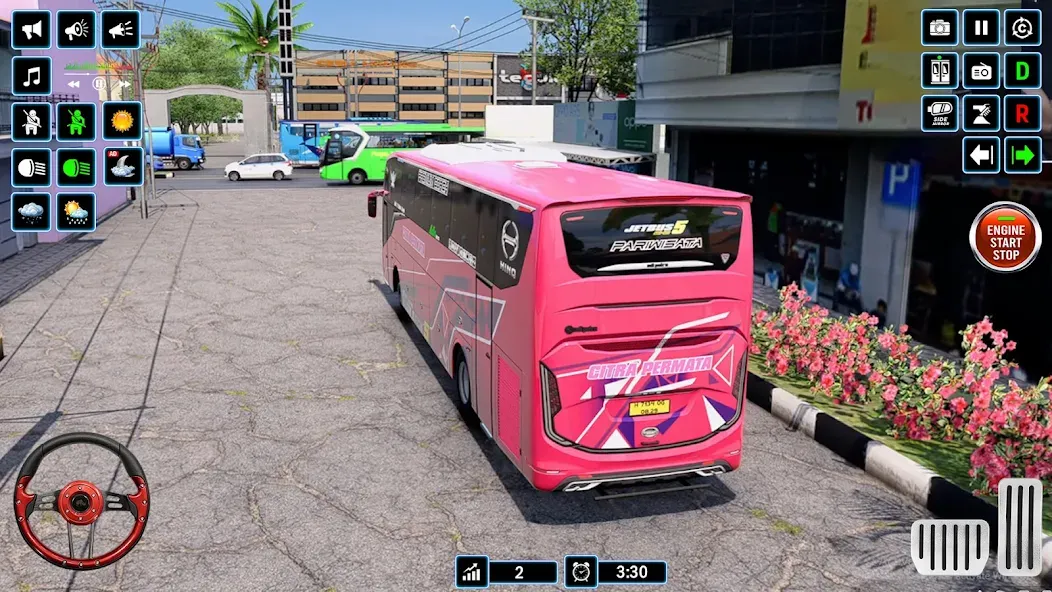 Bus Games Real Bus Driving 3D screenshot 4