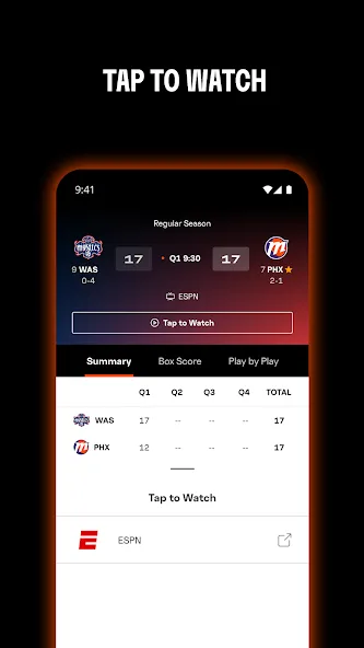 WNBA - Live Games & Scores screenshot 3