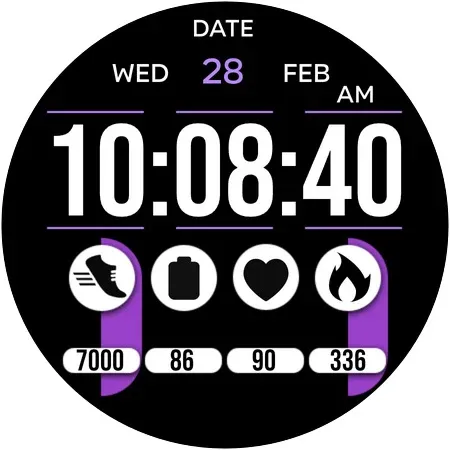 Pill Dial - Watch face screenshot 10