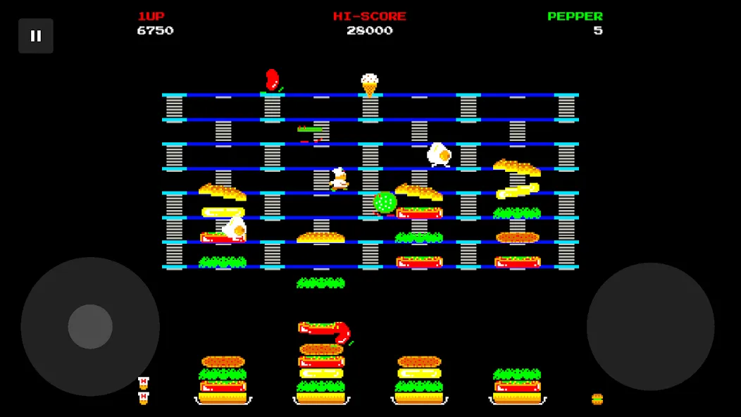 Burger Dasher: Retro Arcade screenshot 3