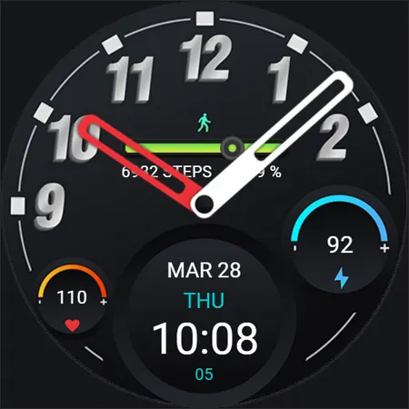 IA109 ANALOG DIGITAL WATCHFACE screenshot 8