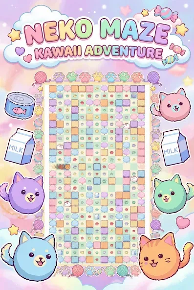 Neko Maze Kawaii Adventure screenshot 6