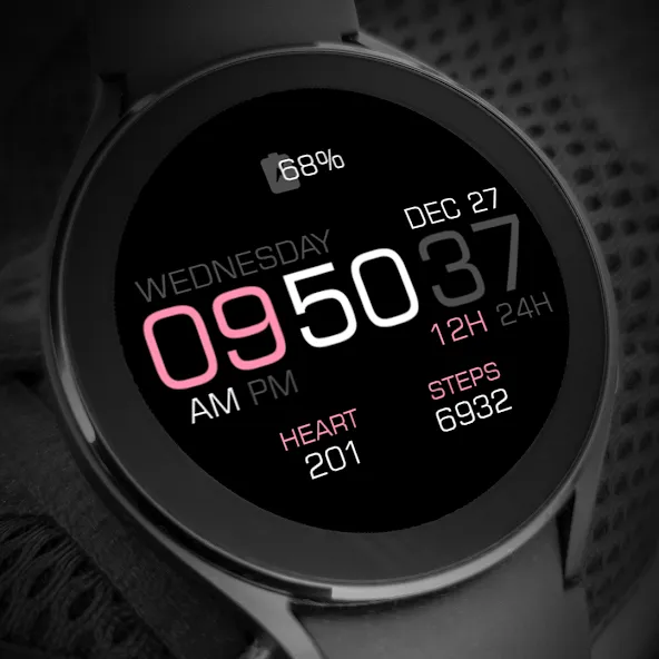 Key112 Digital Watch Face screenshot 7