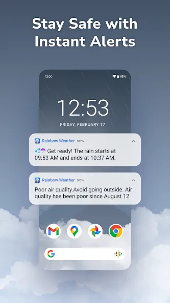 Rainbow Weather: Storm Radar screenshot 4