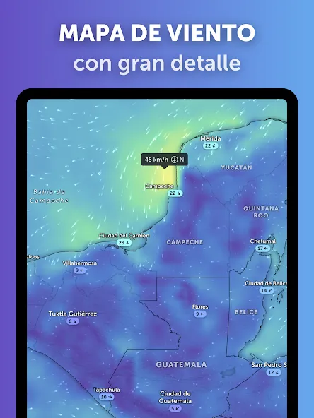 Zoom Earth - Mapa del tiempo screenshot 9