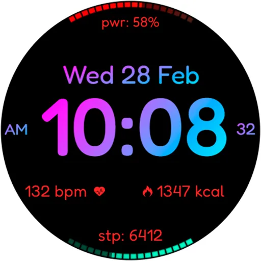 DIGI Mahara Sport Watch face screenshot 13