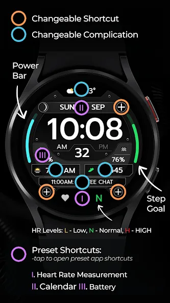 TVV Sport 10 Watch Face screenshot 4