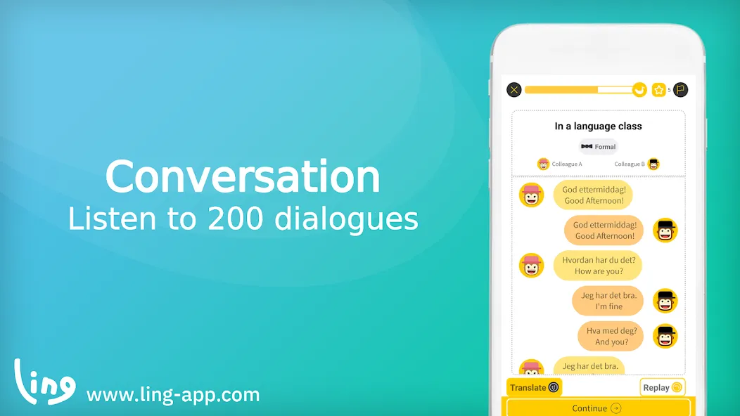 Ling Learn Norwegian Language screenshot 3