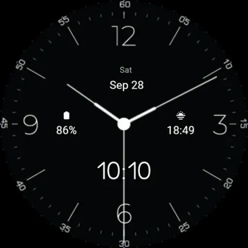 Simplicity - Wear OS WatchFace screenshot 23