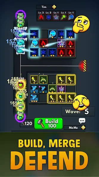Merge Clash: Tower Defense TD screenshot 3