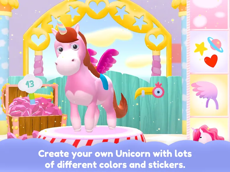 Unicorn Glitterluck Adventure screenshot 11