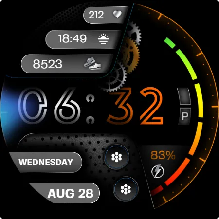 IronSync - Digital Watch Face screenshot 21