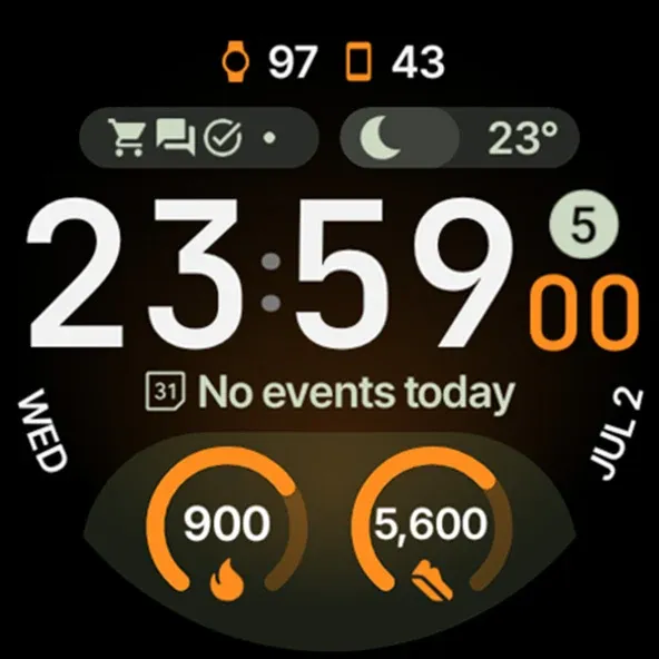 TrackMate Watch Face screenshot 9