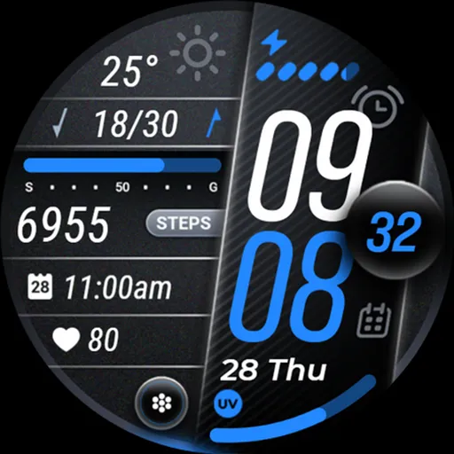 OMG 23 - Digital Watch Face screenshot 27